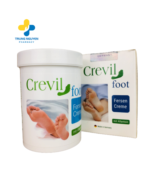 Crevil Foot Fersen Creme - Kem trị chai sần, nứt da gót chân