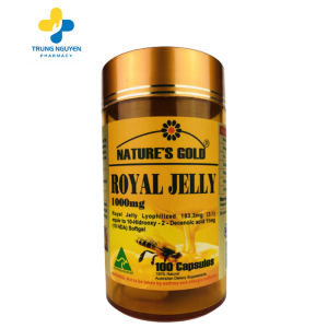 Nature’s Gold Royal Jelly - Viên uống sữa ong chúa tốt cho sức khỏe