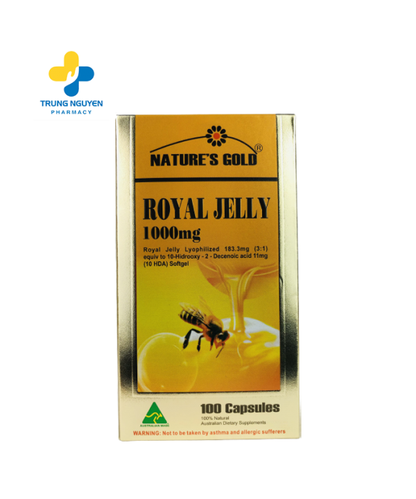 Nature’s Gold Royal Jelly - Viên uống sữa ong chúa tốt cho sức khỏe