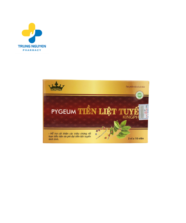 Viên Uống Hỗ Trợ Điều Trị Tiền Liệt Tuyến Pygeum Nanogold 30 Viên