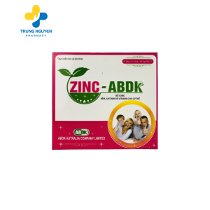 ZINC-ABDK - Bổ sung Kẽm và Vitamin cần thiết cho sự phát triển của trẻ