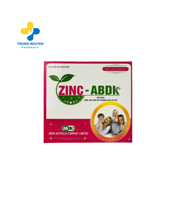 ZINC-ABDK - Bổ sung Kẽm và Vitamin cần thiết cho sự phát triển của trẻ