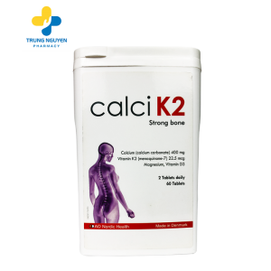 Viên uống bổ sung canxi ngừa loãng xương Calci K2