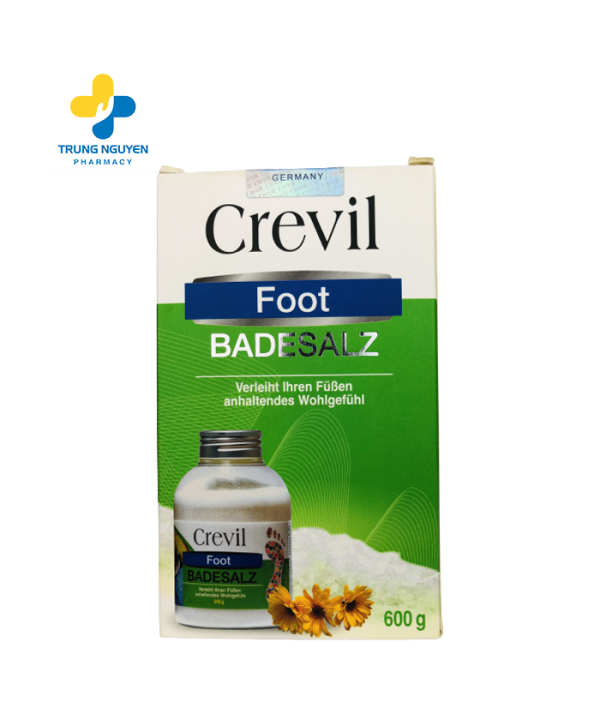 Crevil Foot Badesalz - Muối khoáng ngâm chân