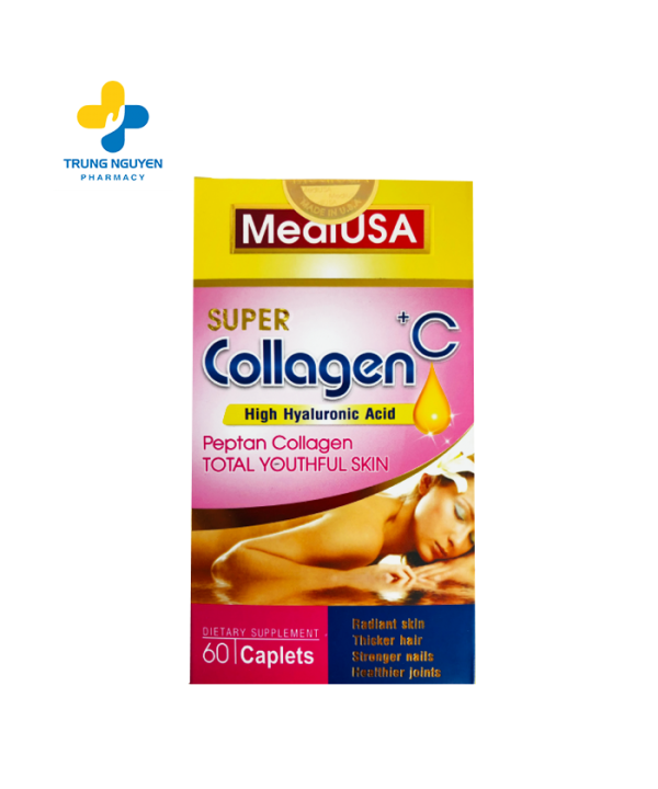 Viên uống đẹp da MediUSA Super Collagen +C