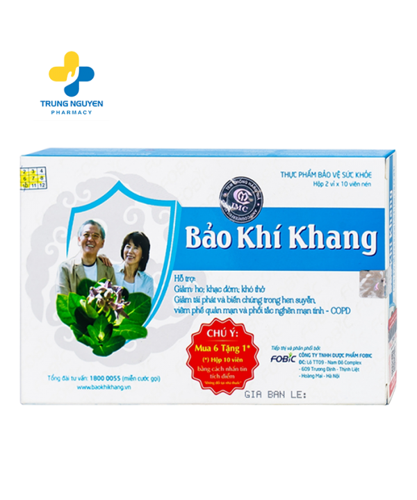 Viên uống giảm ho Bảo Khí Khang