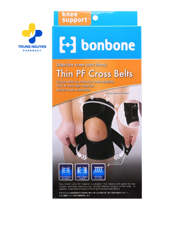 Đai cố định đầu gối Bonbone Thịn Pf Cross Belts