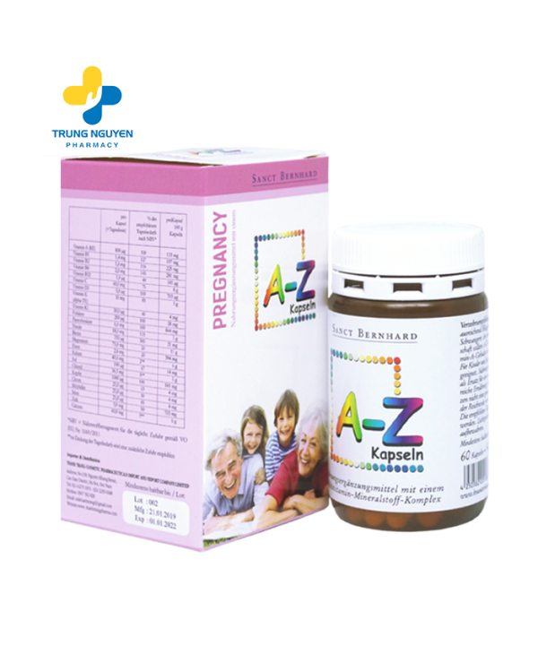 Viên uống bổ sung vitamin và khoáng chất A-Z Kapseln