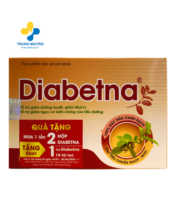 Hỗ trợ giảm tiểu đường Diabetna